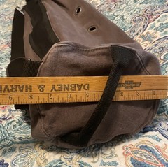 Manduka Yoga Mat Bag Ventilated Duffel 28” Adjustable Strap Gym Carrier Beige