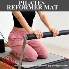 JHJEWH Grey Pilates Reformer Mat Cover