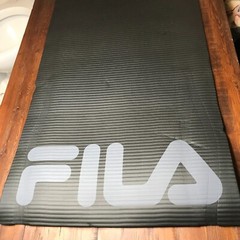 FILA Yoga Mat Sling Carrying Handle Fitness Foam Stretching Pad 3/8″ Thick 10mm