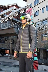 Mountain Goat Snowboard Tote Carrier Backpack Sling for Hands Free Hiking