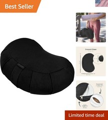 Sedona Zafu Meditation Cushion Filled w/Buckwheat Hulls – Yoga Pillow for Med…