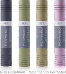 PRO+ WARRIOR – Non-Slip Yoga Mat – Eco-Conscious Design – PU Mat With Wet/Dr…