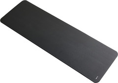Exercise Gym Yoga Mat 1/2 Inch Thick Carry Strap Super Soft Amazon Basics Black