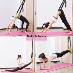 Yoga Fitness Stretching Strap, Door Flexibility Stretching Strap, Improve Leg…