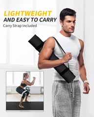 Yoga Mat Women & Men Extra Long & Wide Exercise Mat(72″x48″/84″x30″ Large Non