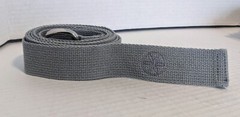 GAIAM 6’ Cotton Yoga Strap – Grey – EUC