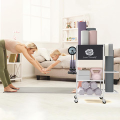 Yoga Mat Storage Rack，Home Gym Storage Rack Gym Workout Equipment Storage Organi