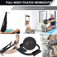 Pilates Ring & Ball Set – Essential Home Workout Kit for Women