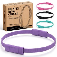 Pilates Ring, Silicone Magic Pilates Rings, Lightweight & Durable Flexible Fi…