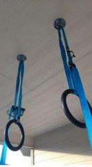Dimok Ceiling Mount Suspension Trainer Wall Anchor Bracket for Olympic Gymnastic