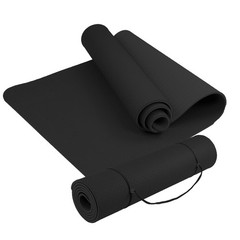 Yoga Mat Gym Pilates 183 x 61 x 0.6 cm Non Slip Surface Wra…