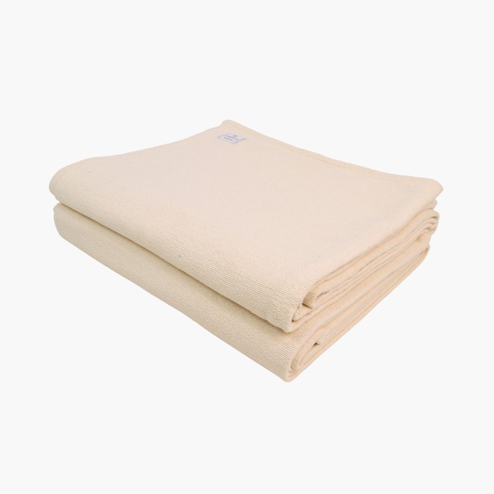 Cotton Yoga Blanket 2pc, Iyengar Yoga Blanket for Restorative Yoga, Handwoven