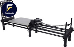 Reformer Home Workout Equipment Pilates Machine W/Resistance
