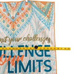 Sweaty Warrior Fitness Yoga Towel Challenge Your Limits Gym Workout Exercise