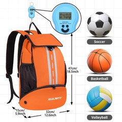 EULANT Soccer Backpack with Shoes Compartment, Waterproof Drawstring Bag for …