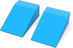 Lumia Wellness Yoga Foam Wedge Blocks, Pelvic Sacral Block, Non-Slip Bottom, …