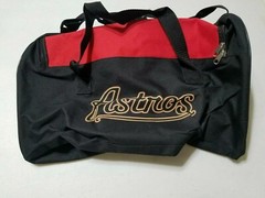 HOUSTON ASTROS BAG WITH CARRYING STRAPS AND SHOULDER STRAP