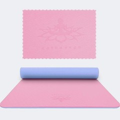 Extra Thick TPE Yoga Mat – 72″x 32″ Thickness 1/2 Inch -Eco Friendly- With Hi…