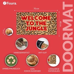 – Coconut “Better Late” Doormat with Non Slip PVC Base. Hand Painted…