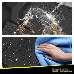 Floor Mats for Ranger XD 1500/ Crew 2024+, TPE Front Row Floor Liners Compati…
