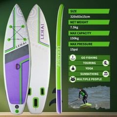2024 new inflatable paddle board sup surfboard comes with all accessories stand