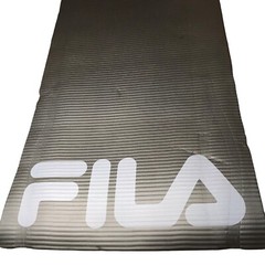 FILA Yoga Mat Sling Carrying Handle Fitness Foam Stretching Pad 3/8″ Thick 10mm