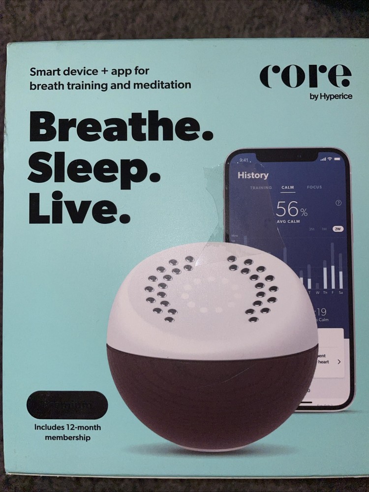 Core by Hyperice Smart Meditation Hand Held Trainer NEW