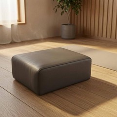 Pilates Support Block Leather-Like Exercise Gear Stitched Seams