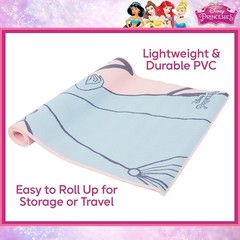Disney Princess Belle Kids Yoga Mat For Girls, Brand New | 60″L x 24″W x 3″Th