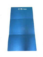 Folding Gymnastics Mat, Unisex, Folding Gym, Blue, Does Not Apply