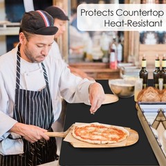 Extra Large Silicone Mat, 31.5×23.6 Inch Heat Resistant Mat for Kitchen Count…