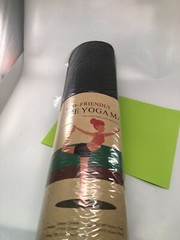Devonlosky Yoga Mat Non-slip Eco Friendly Exercise Yoga Mat BLACK