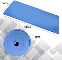 Extra Thick Yoga Foam Mat 8mm Non-slip Exercise Fitness Gym