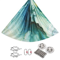 Aerial Silks 4 Yards Gradient Stretch Equipment with Hardware Aerial