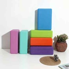 Yoga Building Blocks Cubes Pilates Bricks Reinforcement Mats Sports Supplies New