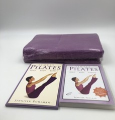 The Complete Pilates On Mat by Jeniffer Pohlman DVD, MAT and BOOK