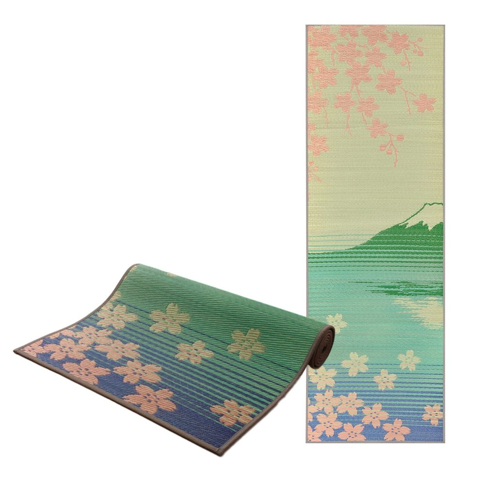 FULI Japanese Tatami Yoga Mat, Igusa Mat, Non Slip Exercise & Fitness Mats, P…
