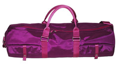 Lululemon Fuchsia Yoga Mat & Gym Storage Bag Heavy Duty 28” Long