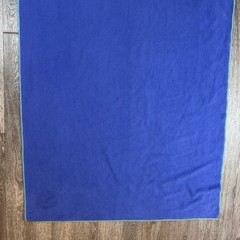 Manduka EQua Yoga Mat Towel Blue 25×68”
