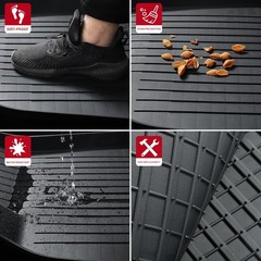 Floor Mats for Tesla Model 3 Highland 2024 2025 2026 All Weather TPE Floor Li…