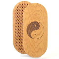Oak Sadhu Board “Yin Yang” Copper Nails 10 mm/0.4 inch