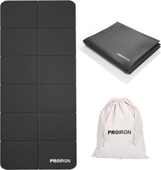 Foldable Non-Slip Yoga Mat with Storage Bag for Travel & Outdoor Use