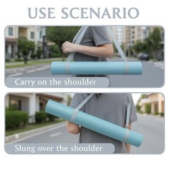 Adjustable Yoga Mat Strap with Hook and Loop, Sleeping Mat Sports & Fitness Mat…