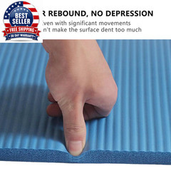 Mini Premium Yoga Mat Shock Absorption Soft Pilates Exercise Mat for Home Yoga P