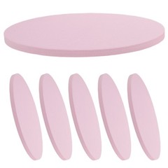6 Pcs Round Plank Support Pad TPE Yoga Mat Knee Elbow Cushion Non Fitness Mat