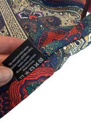 Ewedoos Yoga Mat Bag Multicolor Mandala Canvas Lined Outside Pocket Zip Pocket