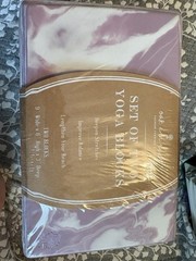 Oak and Reed SET of TWO 2 Yoga Blocks NIP New