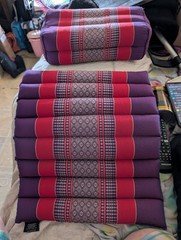 Anadeo Yoga Mat And Pillow Organic Kapok Filled Made In Paris