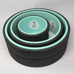 Chirp Wheel Plus + 3 Pack Back Roller Relief Spinal Mobility Stretch 12” 10” 6”