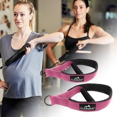 Pilates Double Loop Straps for Pilates Reformer, Fitness Metal D Ring Straps …